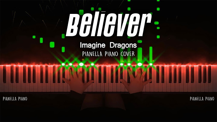 Believer Piano version - Piano performance video thumbnail