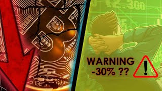 WARNING!! Komt er een 30% correctie aan voor Bitcoin?