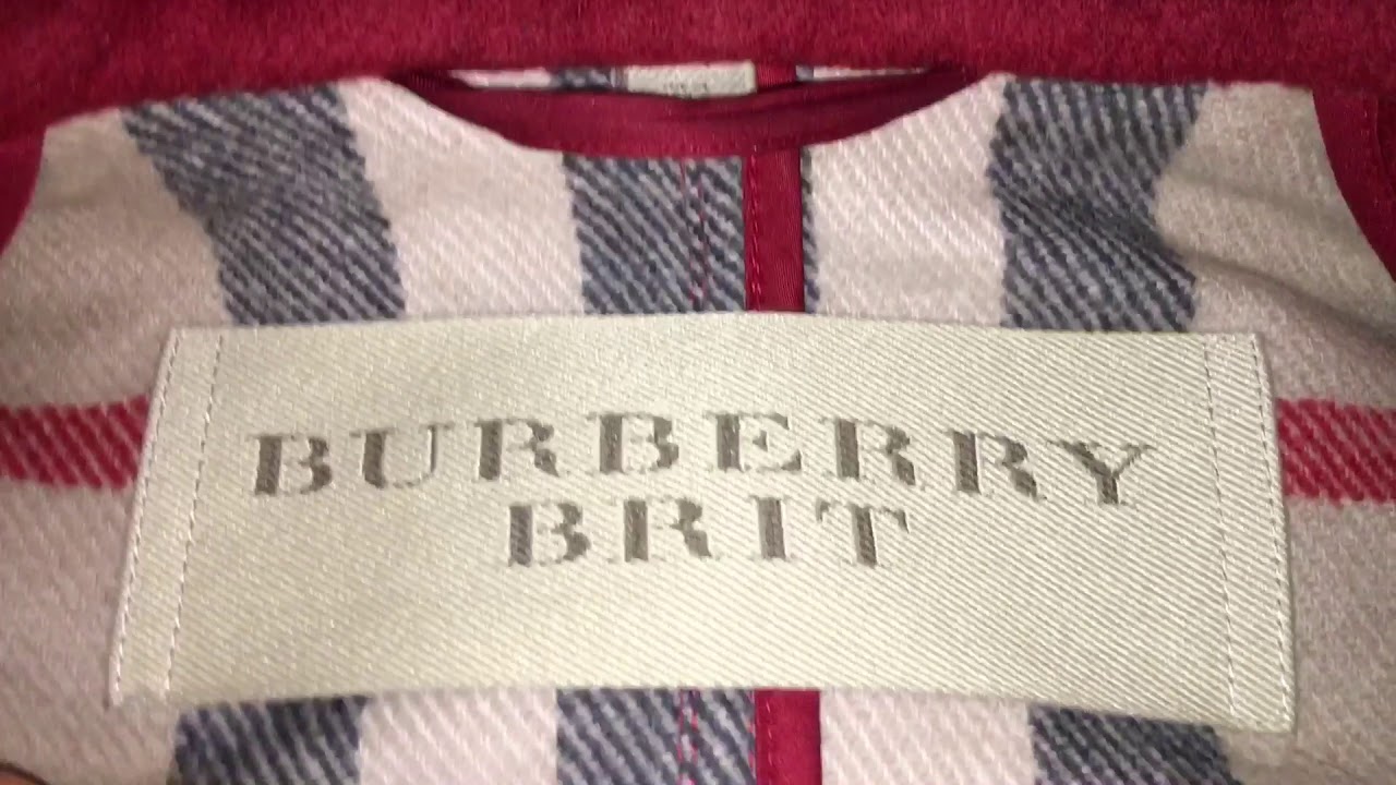 helvede Erobrer Thrust Easy to spot a real authentic Burberry Duffle Fur Coat jacket (HD) - YouTube