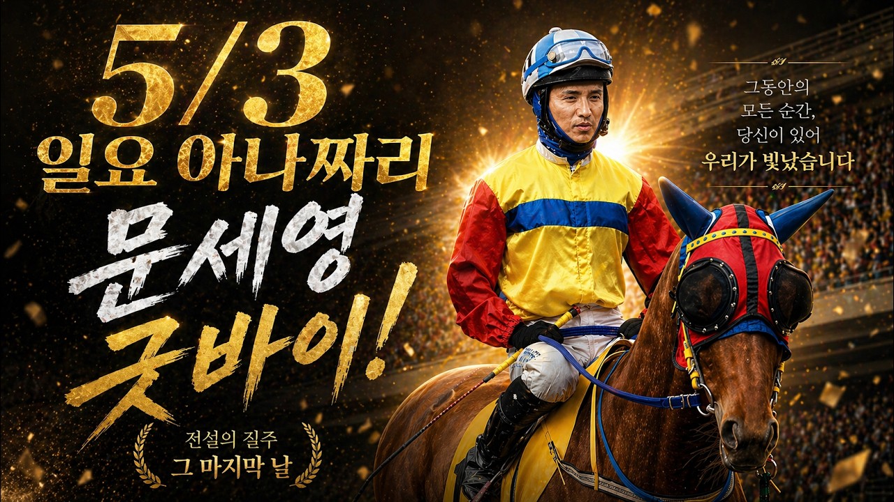 5/3 일요경마 아나짜리 서울도 좋고 부산은 특히 더 좋은하루