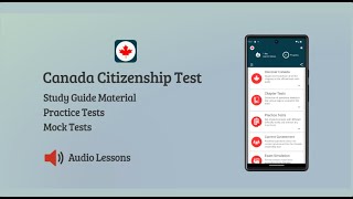 Canada Citizenship Test app 2023 screenshot 1