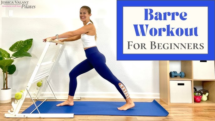 Barre Workout for Beginners, 10mins, Full Body, Low Impact