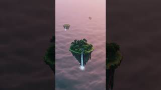 Ever wondered what it&#39;s like to live on a floating island in the sky? #skyisland #fantasyworld #art