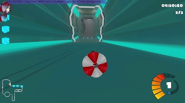 SuperTuxKart 0.9.3 In the Spaceship