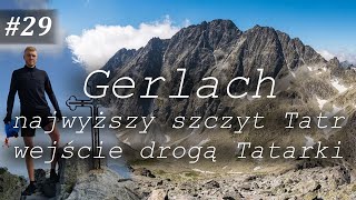 GERLACH Gerlachovský štít 2655m drogą Tatarki (Gerlachowska Próba) /TATRY SŁOWACKIE 2022