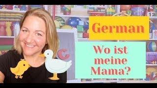 Learn German: Wo ist meine Mama? Resimi