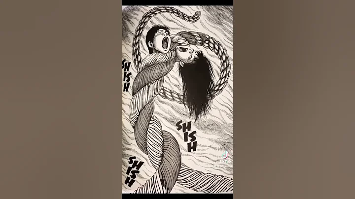 Spiral Into Horror | Uzumaki | Junji Ito #uzumaki#junjiitocollection#horror#spiral#creepytok#manga