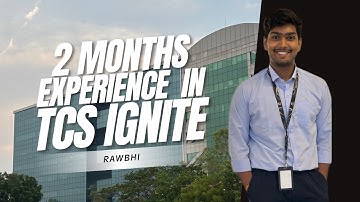 My 2 Month Experience in TCS Ignite Chennai | TCS Ignite Review 2025 | BSC IT Graduate Journey
