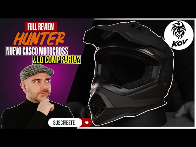 Casco Para Moto Kov Con Mascara Rock-o Certificado Dot Talla M KOV Rock-o