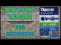 How To Use a Tapcon / Concrete anchor / Concrete screw | Everything You Need to Know