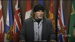 Freedom Convoy representatives speak to the media in Ottawa – February 16, 2024