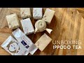 Unboxing ippodo tea