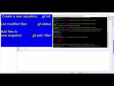 Git 1 - Create a repository and take snapshots of your codebase
