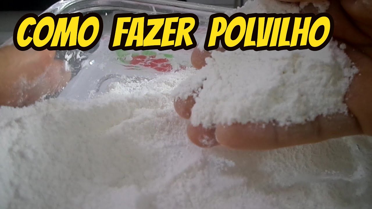 Como fazer polvilho doce YouTube Como fazer polvilho doce YouTube