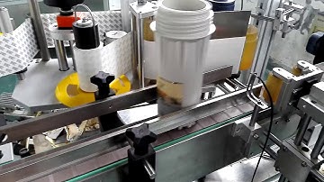 fix position labeling machine  with two label