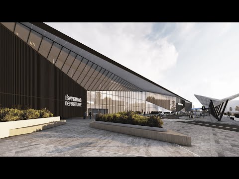 Vilnius airport's new passenger departure terminal