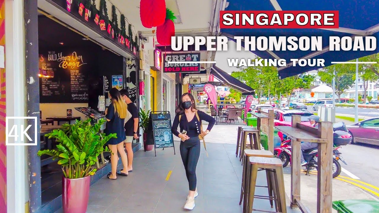 Famous Place For Dining and Chilling Out In Cafe | Upper Thomson Road and Thomson Plaza Tour