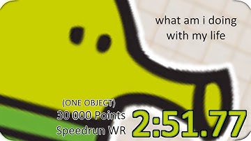 Doodle Jump 30 000 Points One Object Speedrun (2:51.77)