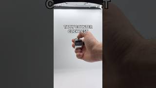 Chrome Tally Counter Clicks and Reset