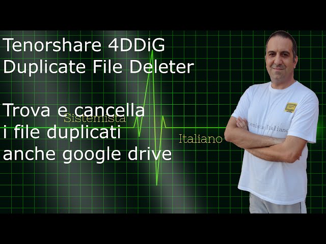 Trova e elimina file duplicati con 4DDiG Duplicate File Deleter