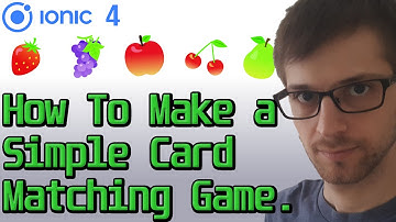 Ionic 4 - How To Make a Card Matching Game (4 of 4)