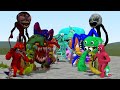 ALL GARTEN OF BANBAN VS ALL NIGHTMARE GARTEN OF BANBAN In Garry&#39;s Mod!