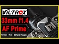 Best budget Nikon Z lens | VILTROX AF 33mm f1.4 Prime Lens REVIEW, TEST, SAMPLE IMAGES & MORE.