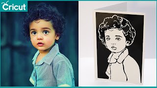 how to convert photos to line art with your cricut