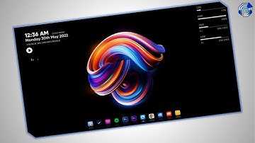 Minimal Desktop For Windows — Minimal Theme For Windows — Rainmeter & Nexus | Customization — 5