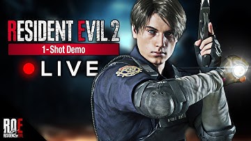 RESIDENT EVIL 2: REMAKE || DEMO GAMEPLAY X3! | FIRST IMPRESSIONS 🔴LIVE