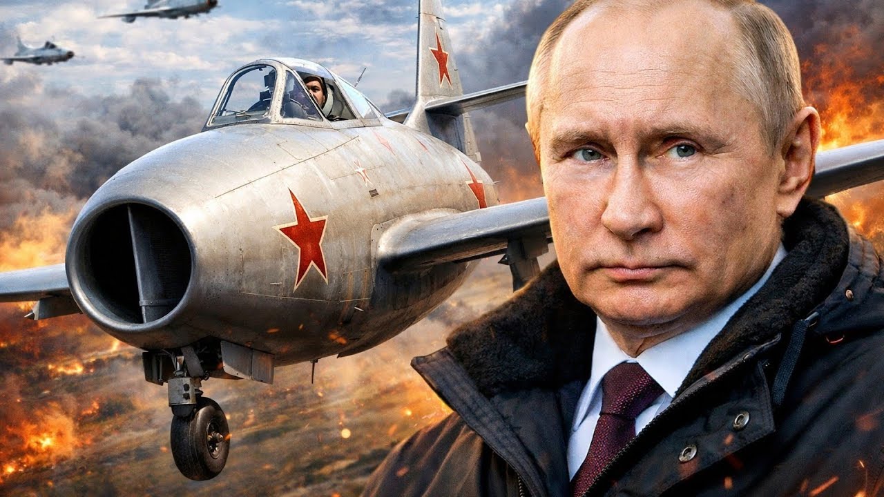 Секретный реактивный истребитель СССР — Yakovlev Yak-23, который удивил весь мир! 🇷🇺✈️