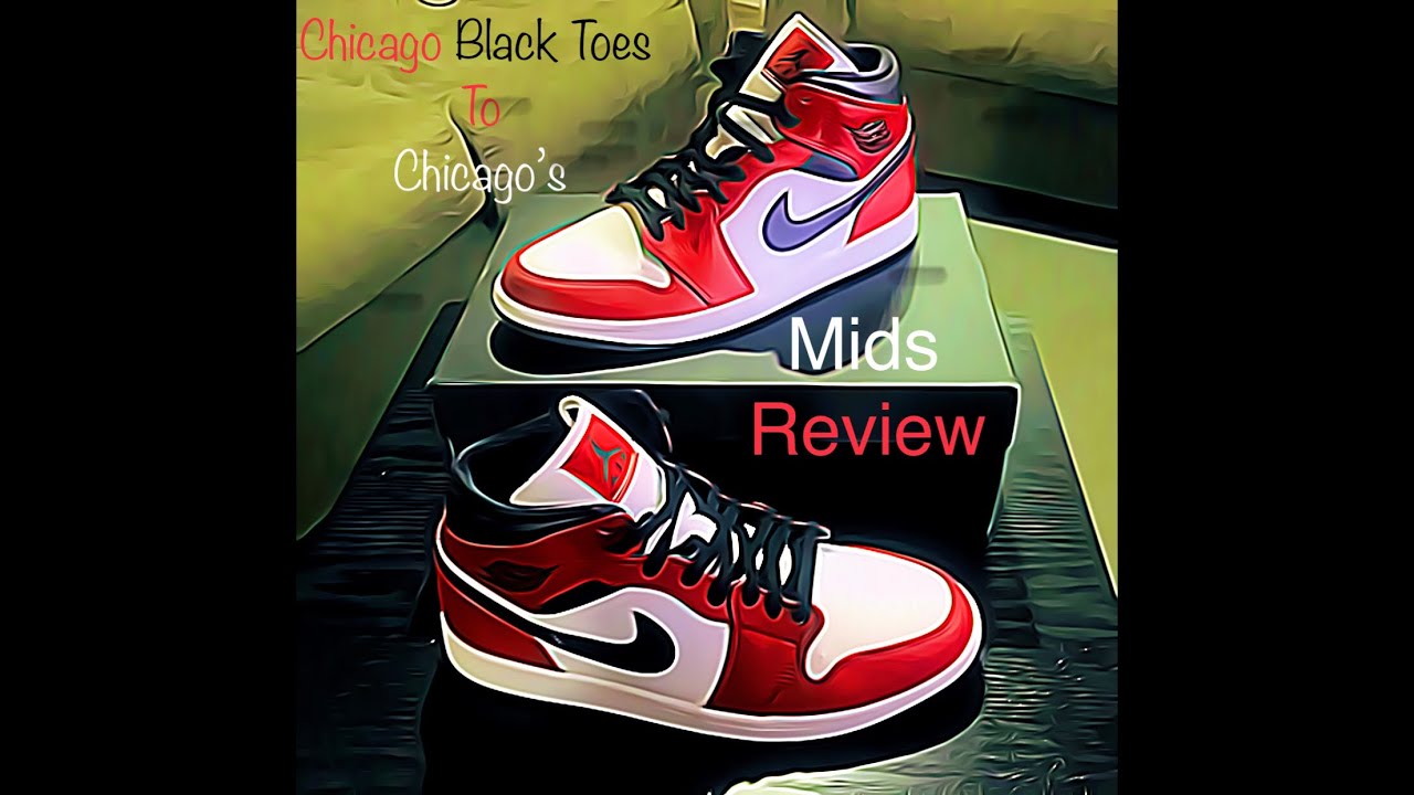 jordan 1 mid chicago custom