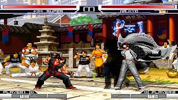 SUPER KIM VS MR KYO! INTENSE BATTLE KOF ARINO GAMES!