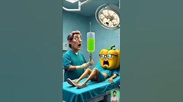 👍Evolution of cat: ♥️A ill boy sitting bed and injection with doctor #funny #cat #short#video...