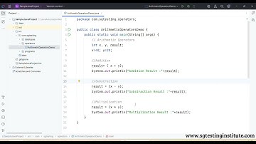 Core Java Basics Part - 05 | Arithmetic Operators