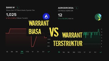 3 HAL YANG WAJIB DIPERHATIKAN DARI WARRANT BIASA DAN WARRANT TERSTRUKTUR
