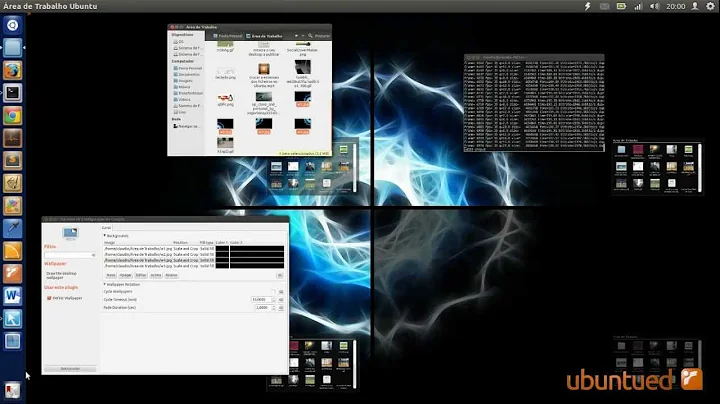 How to have different wallpapers in each Ubuntu's workspaces