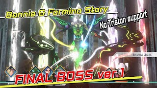 Saga Emerald Beyond -  Final Boss - Bonnie & Formina (no Tristan support/ no magic)