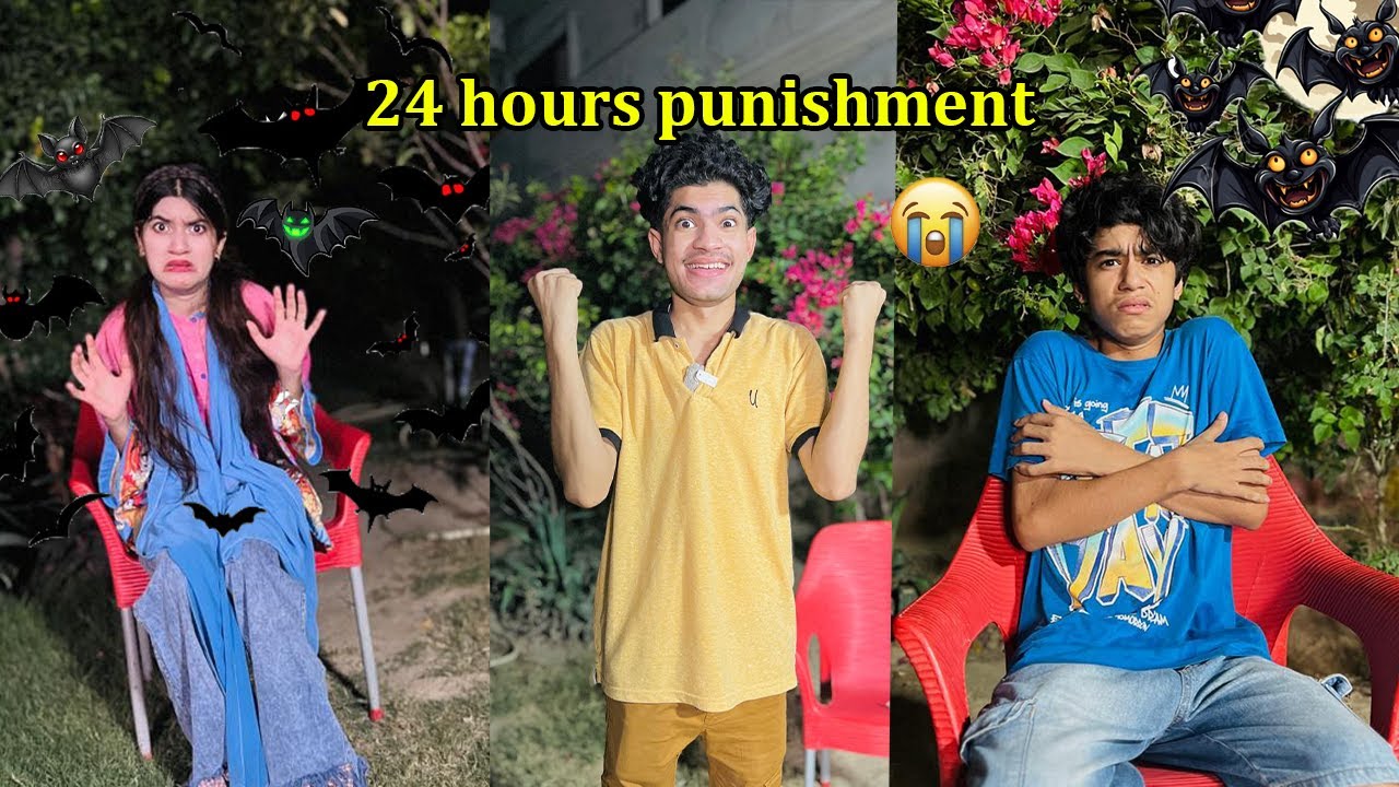 Living in Garden for 24 HOURS 😭 | Biggest Punishment Ever! | MoonVines