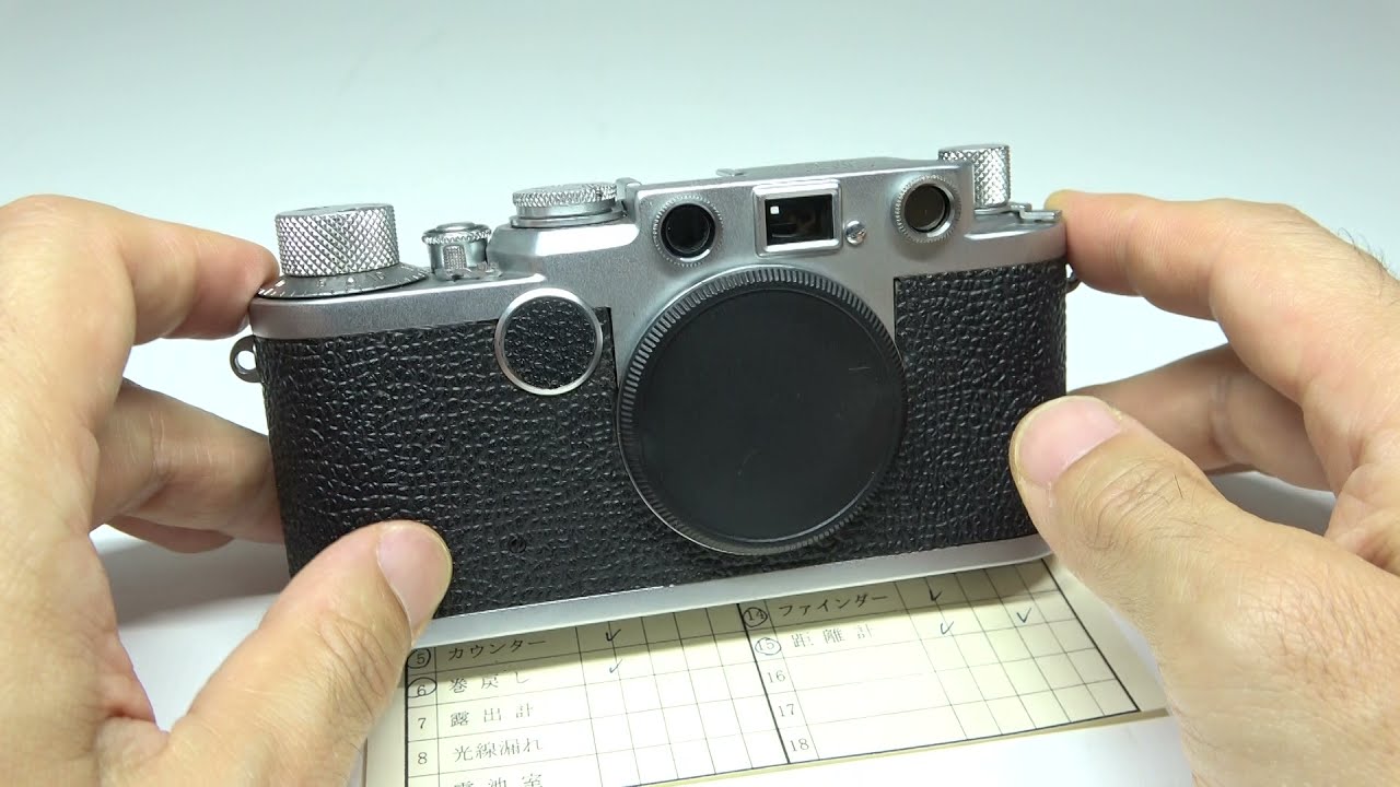LEICA ライカ Ⅱf 2f 1953年製 RD レッドダイアル（中村光学OH済