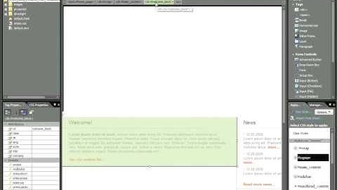 Using Dynamic Web Templates in Expression Web 3