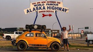 E23 Driving 2400 kilometres up the Alaska highway with a 1964 Baja bug! | VW beetle overland