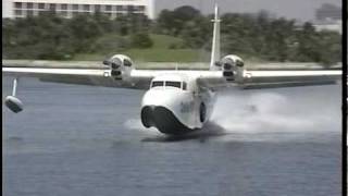 Grumman G73T Mallard landing