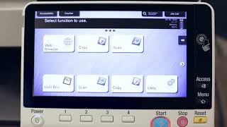 How to scan/print from a USB to a Konica Minolta Bizhub device | SumnerOne screenshot 3