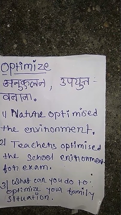 optimize-meaning-in-hindi-youtube