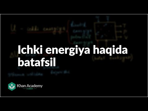 Ichki energiya haqida batafsil | Kimyoviy muvozanat | Kimyo