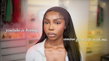 ChitChat Q&A GRWM| Youtube is..BORING,  I