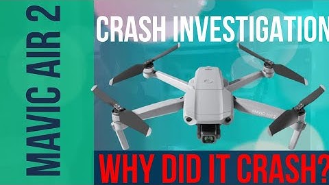 DJI MAVIC AIR 2 | CRASH WHILE IN ACTIVE TRACK