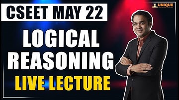 CSEET Logical Reasoning Online Classes for May 2022 | Cause And Effect Lecture 1