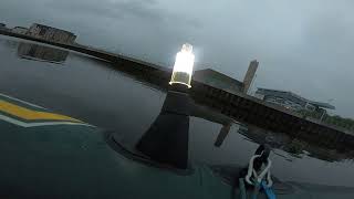 seahawk 2 fishing with eyoyo camera diy platform in river clyde uk